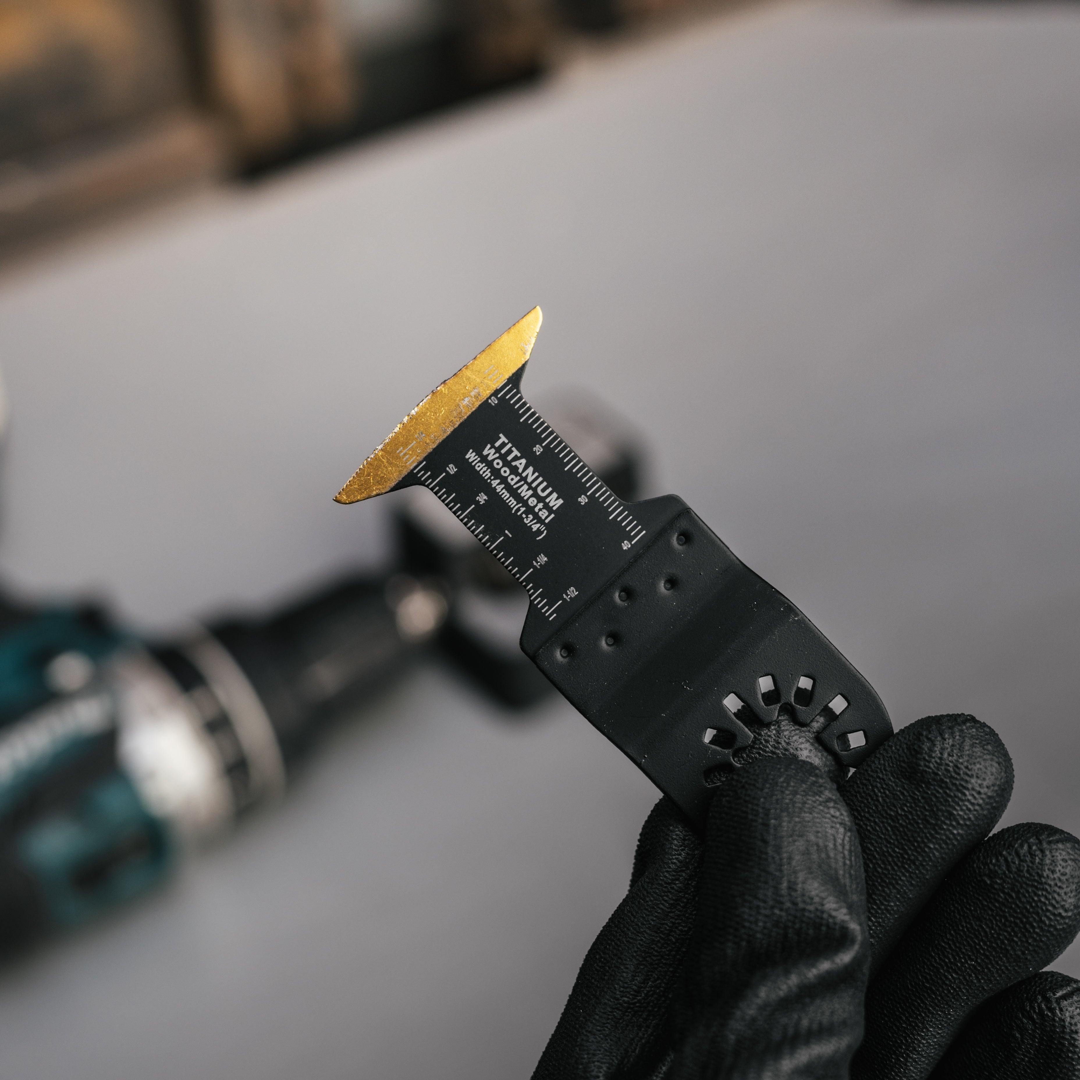 EZARC Obsidian Carbide Multitool zaagbladen, multifunctioneel gereedschap accessoires met snelspanner voor metaal, spijkers, hout, gips, gipsplaten en pvc, verpakking van 3 stuks EZARC Obsidian Carbide Multitool zaagbladen, multifunctioneel gereedschap accessoires met snelspanner voor metaal, spijkers, hout, gips, gipsplaten en pvc, verpakking van 3 stuks