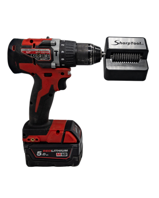 Bevestig aan een boormachine