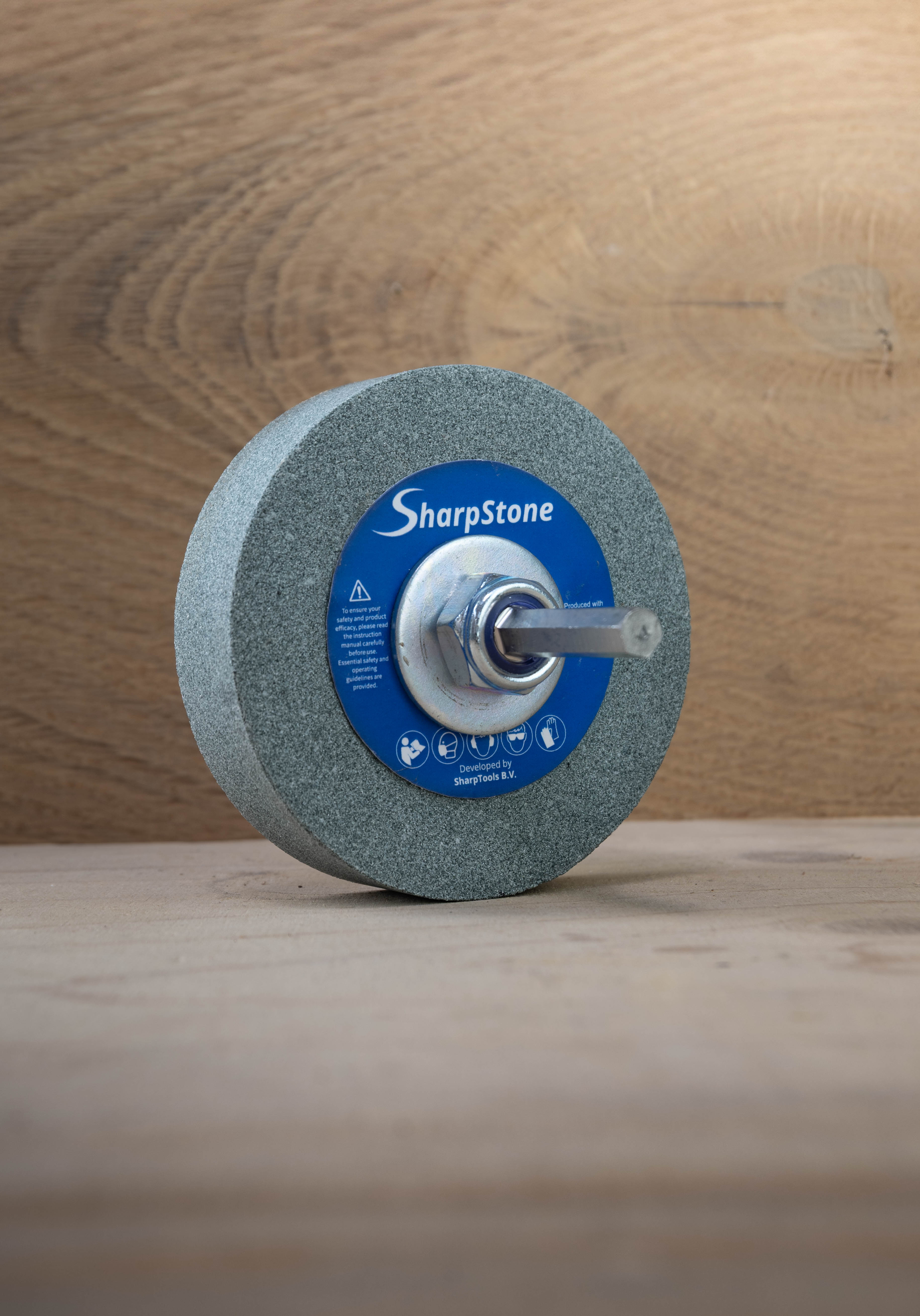 Crank and window grinder - blauw - www Crank and window grinder - blauw - www